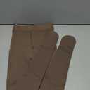 Pocleanyo Fleece Lined Tights Women, Coffee Fake Translucent Pantyhose Sheer Warm Leggings, Winter Thermal Thick Tights for Women Under Dress Medium