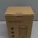 Ovetedot Milk Frother, Upgraded 4in1 Milk Frother and Steamer, Hot and Cold Foam Maker and Milk Warmer with Temperature Control & Auto ShutOff, Frother for Coffee, Latte, Cappuccino, Matcha(Black)