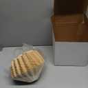 150 Count Coffee Filters Compatible with Bunn 8-12 Cup, Unbleached Paper Coffee Filters, Basket Style Coffee Filters 8-12 Cup, Commercial Coffee Filters for Smooth Brewing at Home or Cafe