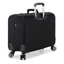 Traveler's Choice Carry-On Softside 8-Wheeled Spinner Garment Bag Luggage, Black, 21-Inch