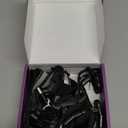 PZRLit Rechargeable LED Dog Harness  Multi-Color Light Up Glow Dark Vest with Reflective Strips, Waterproof Adjustable Soft Mesh Safety Harness for Small Medium Large Dogs Night Walking-Large