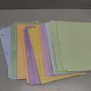 Multicolored plastic folders, 11½ × 9½ in; 24 pcs