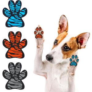 SCENEREAL Dog Paw Protector Anti-Slip Grips to Keeps Dogs from Slipping On Hardwood Floors, Best for Summer Hot Pavement, Dog Shoes Booties Socks Replacemen S 36 Pieces