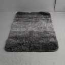 Arotive Microfiber Bathroom Rugs, Shaggy Soft and Absorbent Bath Rug, Non-Slip, Thick Plush Machine Washable Dry Bath Mats for Bathroom, Tub and Shower, 36x24, Grey