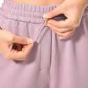 Colorfulkoala Women's High Waisted Ultra Soft Velvra Modal Joggers Running Sweatpants Casual Lounge Pants with Pockets (Elderberry)