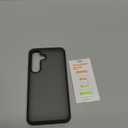 TORRAS Guardian Shockproof for Samsung Galaxy S25 Case, [12FT Military Grade Drop] Thin & Soft Touch for Samsung S25 Case, Translucent Matte Protective Slim Case for Samsung S25, Black