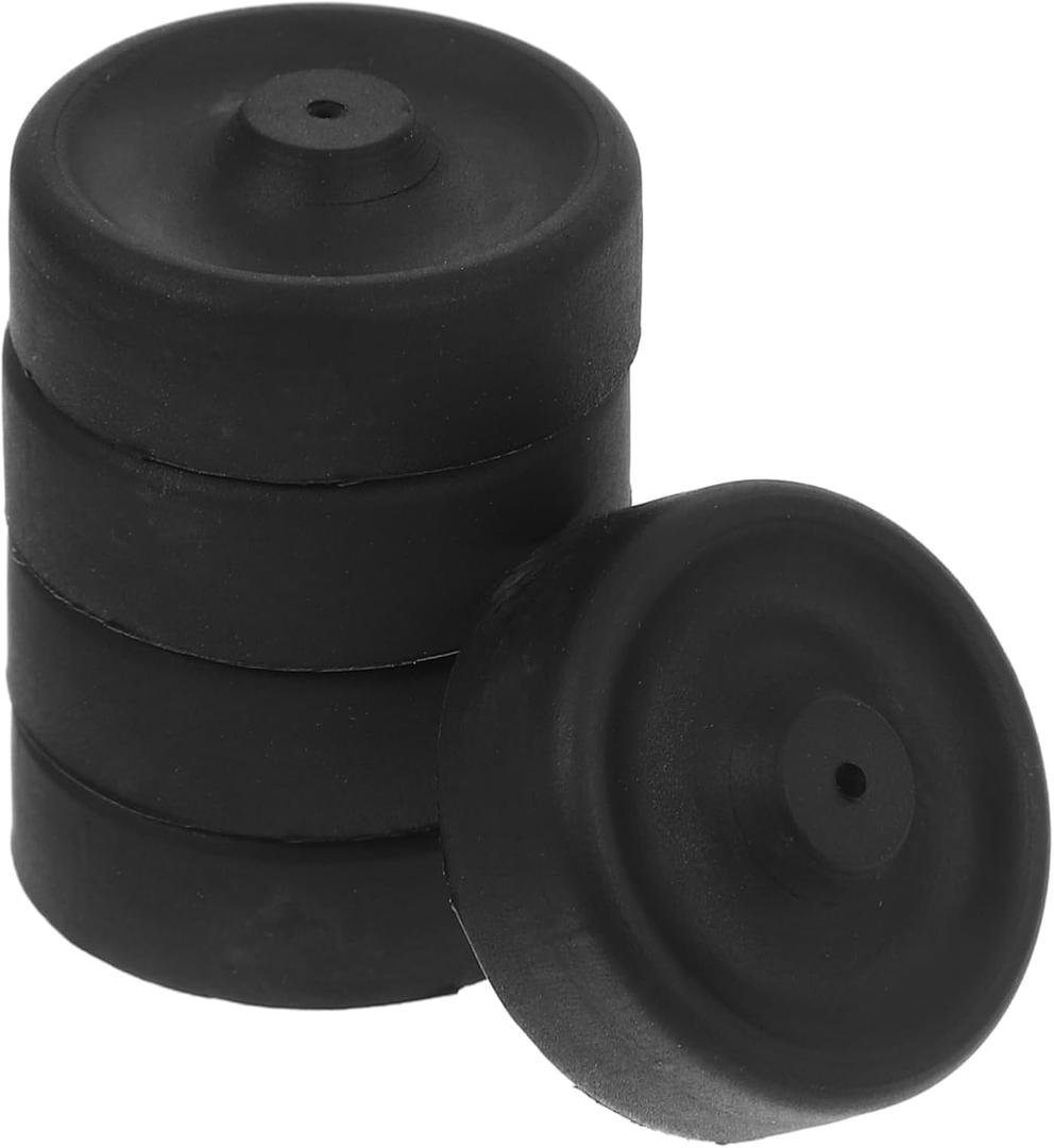 Veemoon Aquarium Air Pump Diaphragm, 5Pack Silicone Diaphr Pieces Pompe A Air for Fishing Oxygen Pump, Aquarium and Filters Ideal for 40 Gallon Fish Tanks