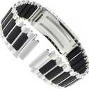19mm Stainless Center Clasp Fits Timex Ironman Triathlon Mens Band Long TX485168, Modern