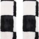 2 x Gatuida 2 Pcs Decorate Comfortable Seats Strap Covers Pads Shoulder Strap Shoulder Strap Cushion Checkered Belt Cover Protector Car Seats Strap Cover Soft Seat