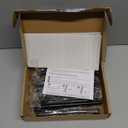 HOME EDIT 10 Pack 6-1/4 Inch Matte Black Cabinet Handles Solid Zinc Alloy Pulls for Kitchen Cupboard & Drawer Hardware