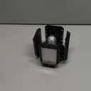 QiyuanLS LED Garage Light, 150W Deformable Garage Ceiling Lights, 15000LM, 4 Adjustable Panels, E26/ E27 Shop Lights for Basement, Barn, Workshop, High Bay Light