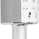 Karaoke Microphone, Microphone For Singing Christmas Birthday Gifts Portable Handheld Mic Speaker Machine For All Smartphones Microphone For Girls Kids Adults All Age