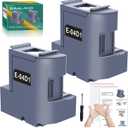 E-04D1 Ink Maintenance Box Replacement for Epson ET-15000 ET-4750 ET-4850 ET-3760 ET-4760 ET-3850 ET-3750 ET-3710 ET-3830 WF-2860 Printer(E-T04D100/ EWMB1/E-04D1 Waste Ink Tank)