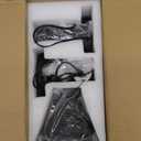 Plug in Wall Sconces Lighting Fixture Pack of 2, Wooden Adjustable Bedside Wall lamp for Industrial Bedroom, Living Room Bathroom Sink Lighting (2, Black)