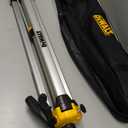 DEWALT Laser Level Tripod,  x 20 Thread Mount, Collapsible Legs, Non-Skid Feet, Carrying Pouch Included (DW0881T)