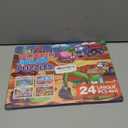 Puzzles for Kids Ages 4-6 – 24-Piece Toddler Puzzles Set (4 Packs) – Construction & Vehicle Learning Activity Toys for Boys & Girls, Perfect Preschool Wooden Puzzles for Toddlers 3-5