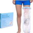 Sumifun Cast Covers for Shower Leg - Waterproof Extra Wide Large - Adult Leg Cast Covers with Non-Slip Padding Bottom, Keep Cast Dry Protection (X-Large)
