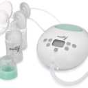 Motif Medical Luna Double Electric Pump for Breastfeeding - Portable - Hospital Grade Pump w/LED Light - Hands-Free Breast Pump, Quiet Motor Baby Breast Pump