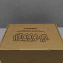 LuluEasy Adjustable Vertical File Sorter Sturdy Plastic Expandable Upright File Holder, Desktop Binder Organizer, School Office File Organizer Bookshelf Divider, Assemble Easily Endlessly, Black