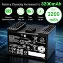 3200mAh for Roomba J7 Battery ABL-D2 Compatible with iRobot Roomba j7 i7 i4 i5 i6 i8 e5 e6 i7 Plus Series, j5+ j7+ j7550 i3+ i4+ i5+ i6+ i7+ i8+ i8550, for irobot Roomba Battery