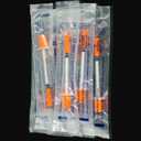 0.5ml Disposable Industrial Lab Syringes with 30G 1/2 Inch, Pack of 100,Individual Packaging