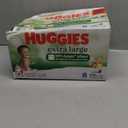 Huggies Extra Large Baby Wipes, Unscented, 9 Flip-Top Packs, 378 XL Wipes Total, Packaging May Vary