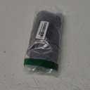 SOLY HUX Women's Sexy Deep V-Neck Halter Crop Top Summer Beach Vacation Clothes Y2K Trendy Tank Top for Going Out Party (Plain Black) X-Small