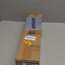 Black Wrap Around Curtain Rods 36 to 72:Blackout Heavy Duty Adjustable Window Curtain Rod for Bedroom Kitchen,Modern Decorative Curved French Metal Single Drapery Rods Easy Install,Matte Black