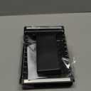 Pukomc Dish Drying Rack, Stainless Steel Iron Dish drainers for Kitchen Counter with Cutlery & Cup Holders,Over The Sink Dish Drying Rack,Large,Black