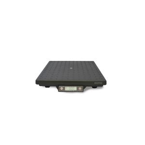 29824 Ultegra Flat Top Parcel Shipping Scale, 14" Length, 14" Width, 2.4" Height, 150 lbs Capacity