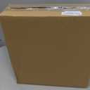 Metal Double Sided Hanging Clock with Retro Brown Sturdy Frame,Glass Lens,Silent Quartz Movement, Indoor/Outdoor Double-Sided Decorative Wall Clock for Home Decor Farmhouse Station Office Garden