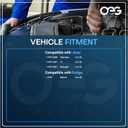 OEG Parts New Starter Compatible with Dodge Dakota 2.5L 1999 Compatible with Jeep Cherokee 2.5L 150cid 1999 2000 TJ Wrangler 2.5L 1999 2000 2001 56041013AB M001T79483 M001T79484