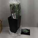 Artificial Dracaena Tree 5FT - Fake Tree with Black Tall Planter - Faux Yucca Tall Fake Floor Plant in Pot - Artificial Plant for Home Office Living Room Decor Indoor