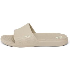 Reef Oasis Slide Mens Waterproof Slide Sandal, Lightweight and Flexible, Arch Support, Regrind Tan, 11
