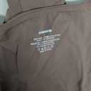 SUUKSESS Women Long Sleeve Bodysuit Sexy Square Neck Thong Body Suit Shirts Top (Brown, L)