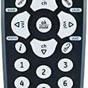 GE Universal Remote Control for Samsung, Vizio, LG, Sony, Sharp, Roku, Apple TV, TCL, Panasonic, Smart TVs, Streaming Players, Blu-ray, DVD, 4-Device, Black, 34708