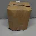 ZENFUN Acrylic Suggestion Box with Lock, Donation Box with 100pcs Raffle Tickets Cards, Clear Ballot Boxes with Sign Holder,Collection Tip for Charity, Voting