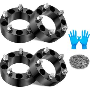 BDFHYK 5x139.7mm Wheel Spacers 2 inch Compatible with 2012-2018 RAM 1500 2019-2022 RAM 1500 Classic,Forged 5 Lug Wheel Adapters M14x1.5 & 108 mm Hub Bore, Set of 4, Not Hubcentric