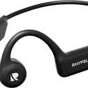 Open-Ear Bone Conduction Headphones for Safer Workouts, Bluetooth 6.0 Wireless Sport Earbuds with 8H Playtime, Secure Fit Lightweight for Running & Cycling, Sweatproof with Mic