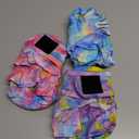 Reusable Dog Diapers Female Washable, Premium Doggie Diaper for Dogs, Pack of 3, Highly Absorbent Small Dog Diaper for Heat, Incontinence and Puppy Training(S)