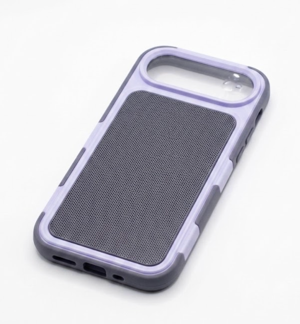 ShukZinfeo Compatible for iPhone 17 Air Case 2025 6.5" Slim Matte TPU + PC Protective Shockproof Anti-Scratch Plastic Hard Cover Millitary-Grade for iPhone Air Phone Case Purple Blue