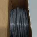 AMOLEN Silk PLA Filament 1.75mm 3D Printer filaments, Shiny Silver Grey Filament for 3D Printing, 1kg (2.2lbs) Spool, Compatible with Most FDM Printer (Silk Silver Grey)