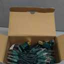 BrizLabs Clear Christmas Lights Outdoor 300 Count 69.6ft Incandescent Christmas Lights Connectable Warm White Light String UL Certified Xmas Mini Light Green Wire for Indoor Tree Holiday Party Decor