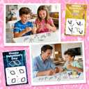 24 Pcs Valentines Day Gift Metal Brain Teaser Puzzles Set with Cards for Boys and Girls Unlock Interlock Game Fidget Party Favors School Exchange Classroom Prizes for Older Kids Teens Adults