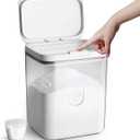 Flour Container - 5.5 L /5.81qt/5kg Large Flour Dispenser Keep Your Flour Fresh and Dry Easily with Kitchen Essential