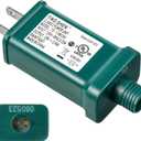 Enhon 29V LED Power Supply, UL Certification LED Transformer Replacement Class 2 Power Supply, Low Voltage Transformer US Plug Adapter for Christmas Tree Light, Green, Right Positive(TS-13W29V)