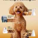 Oneisall 4 in 1 Dog Clippers and Paw Trimmer Grooming Kit, Low Noise Cordless Dog Clippers for Grooming Pet Hair Trimmers for Small and Large Dogs Cats Animals