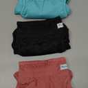 Paw Legend Washable Reusable Female Dog Period Diapers for Heat Doggie Puppy Diapers for Female Dogs (3 Pack,Small) (Small (11.5''-15'' Waist), Cheerful (Black Lining))