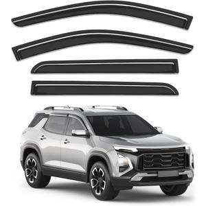 Out-Channel Window Visors Rain Guards for Chevy Equinox 2025 2026