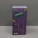 YOBRO Mini Locker with Lock and 2 Keys, 24PCS Magnetic Stickers, Miniature Storage Locker for Desk, Home, Bedroom, Office, Purple